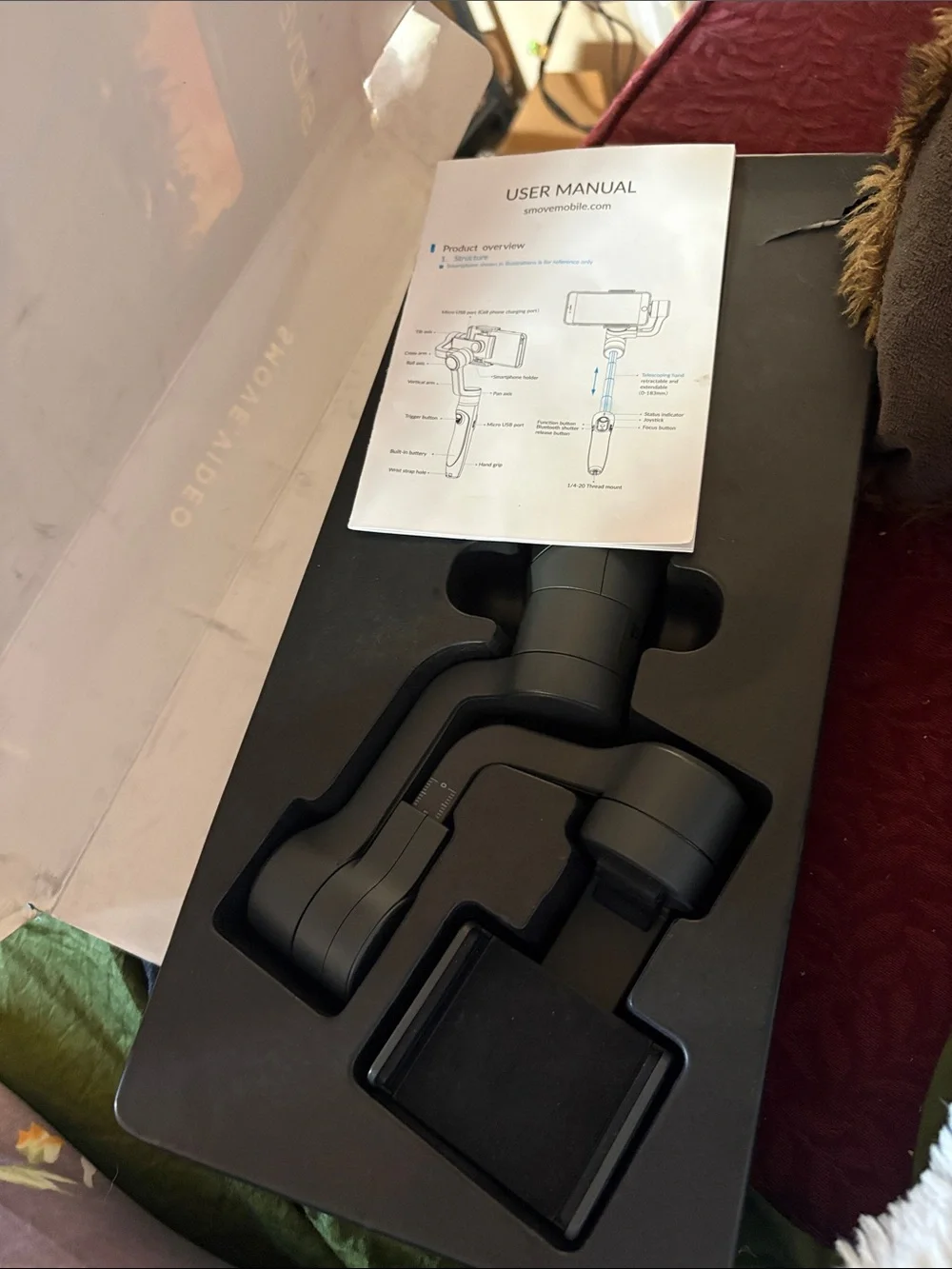 Extendable Smartphone Stabilizer - Black